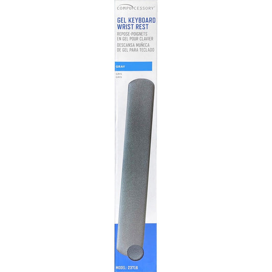 Compucessory Gel Keyboard Wrist Rest Pads (23716)