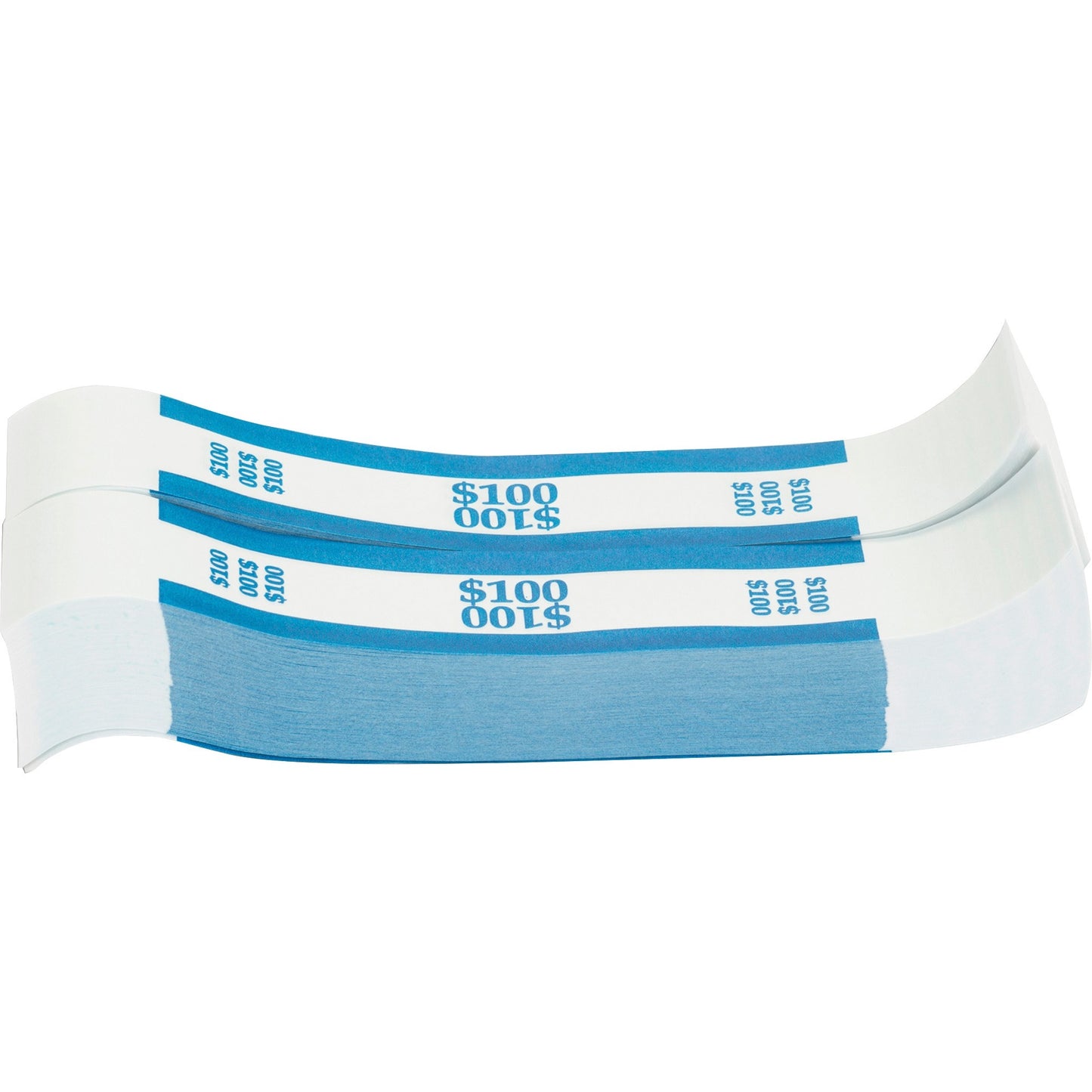 Sparco White Kraft ABA Bill Straps (BS100WK)