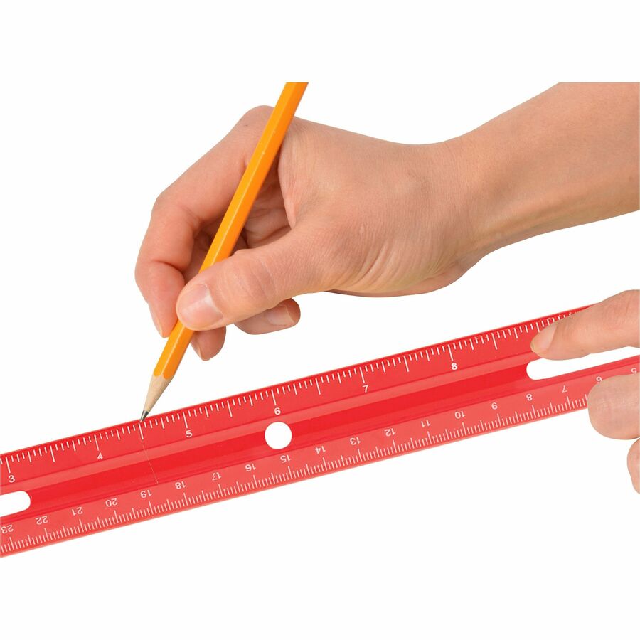 Westcott 12" Plastic Ruler (10526)