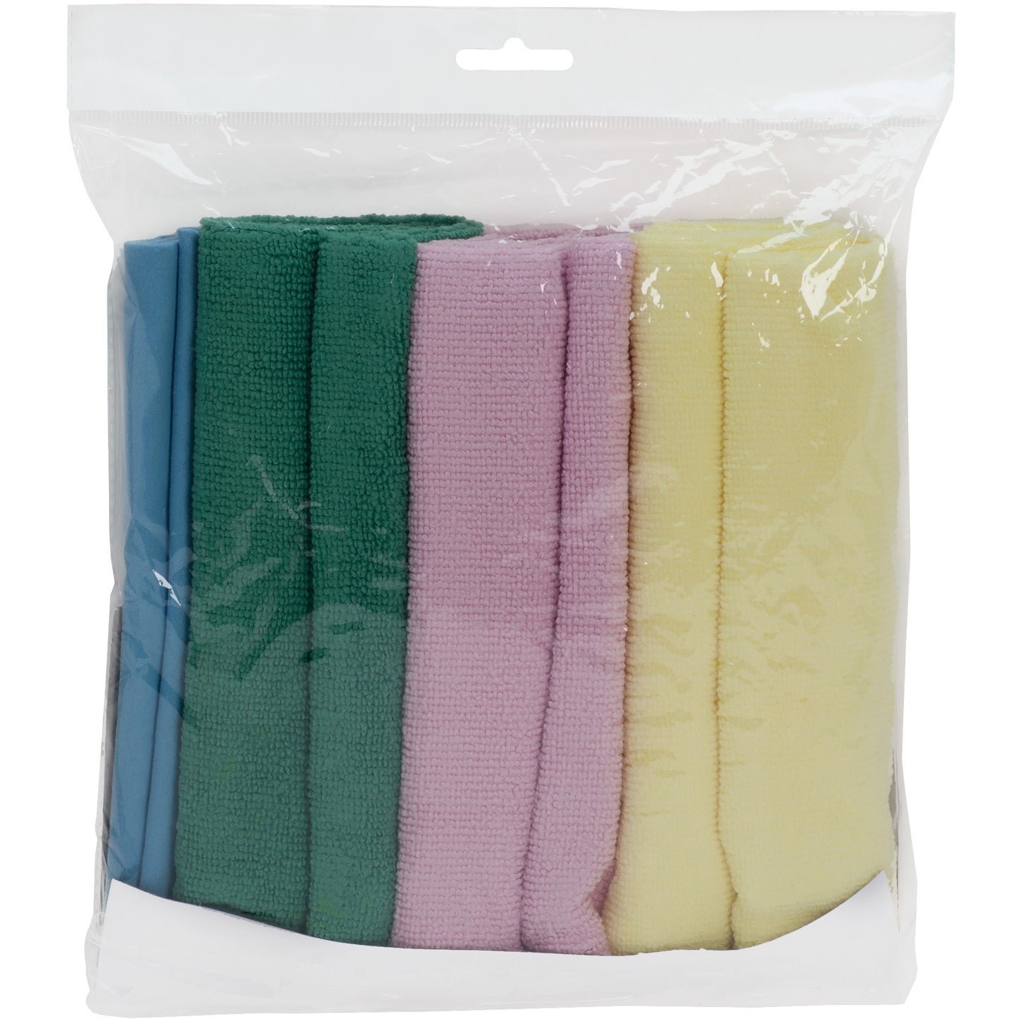 Genuine Joe Color-coded Microfiber Cleaning Cloths (48261)