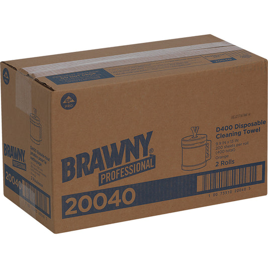 Professional D400 Disposable Cleaning Towels With Bucket (20040)