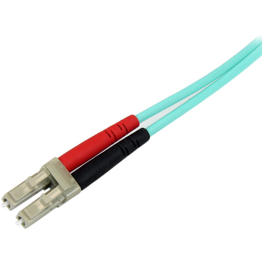 StarTech 2m 10 Gb Aqua Mm Fiber Patch Cable Lc/sc (A50FBLCSC5)