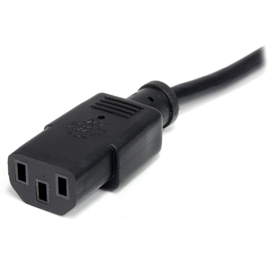 StarTech 1ft Power Cord, Nema 5-15p To C13 Cable (PXT1011)