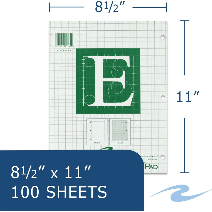 Roaring Spring 5x5 Grid Engineering Pad (95582)