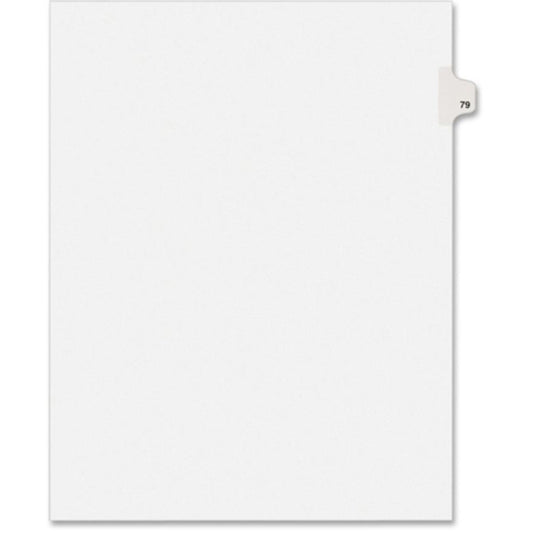 Kleer-Fax Numeric Laminated Tab Index Dividers (91079)