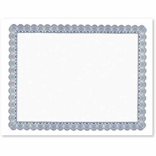 FranklinCovey Geographics Conventional Blue Certificate (20008)