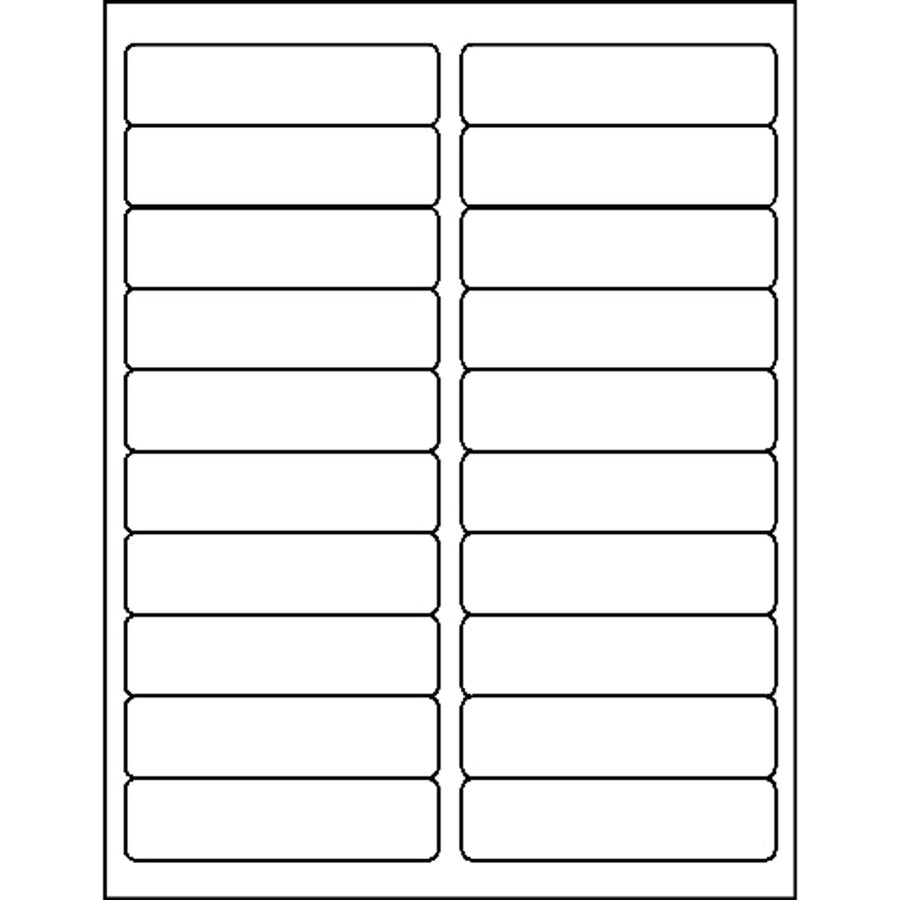 Business Source Bright White Premium-quality Address Labels (26113)