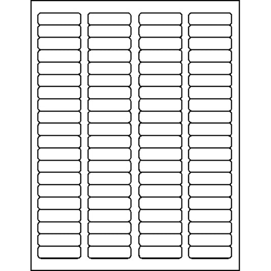 Business Source Clear Return Address Laser Labels (26121)