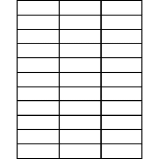 Business Source Bright White Copier Labels (26131)