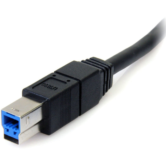 StarTech 10 Ft Black Superspeed Usb 3.0 Cable Ab (USB3SAB10BK)