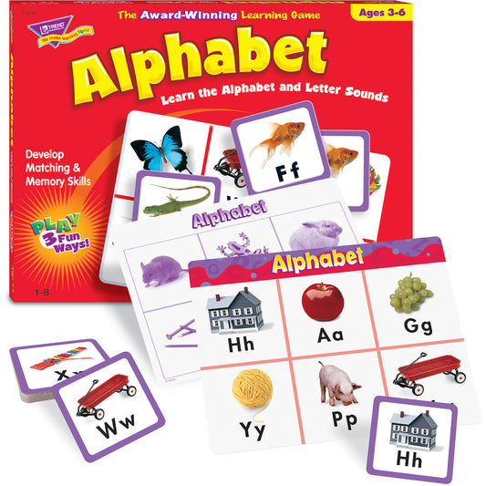 Trend Match Me Alphabet Learning Game (T58101)