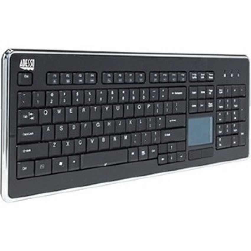 Adesso Wireless Full Size Touchpad Keyboard (WKB4400UB)