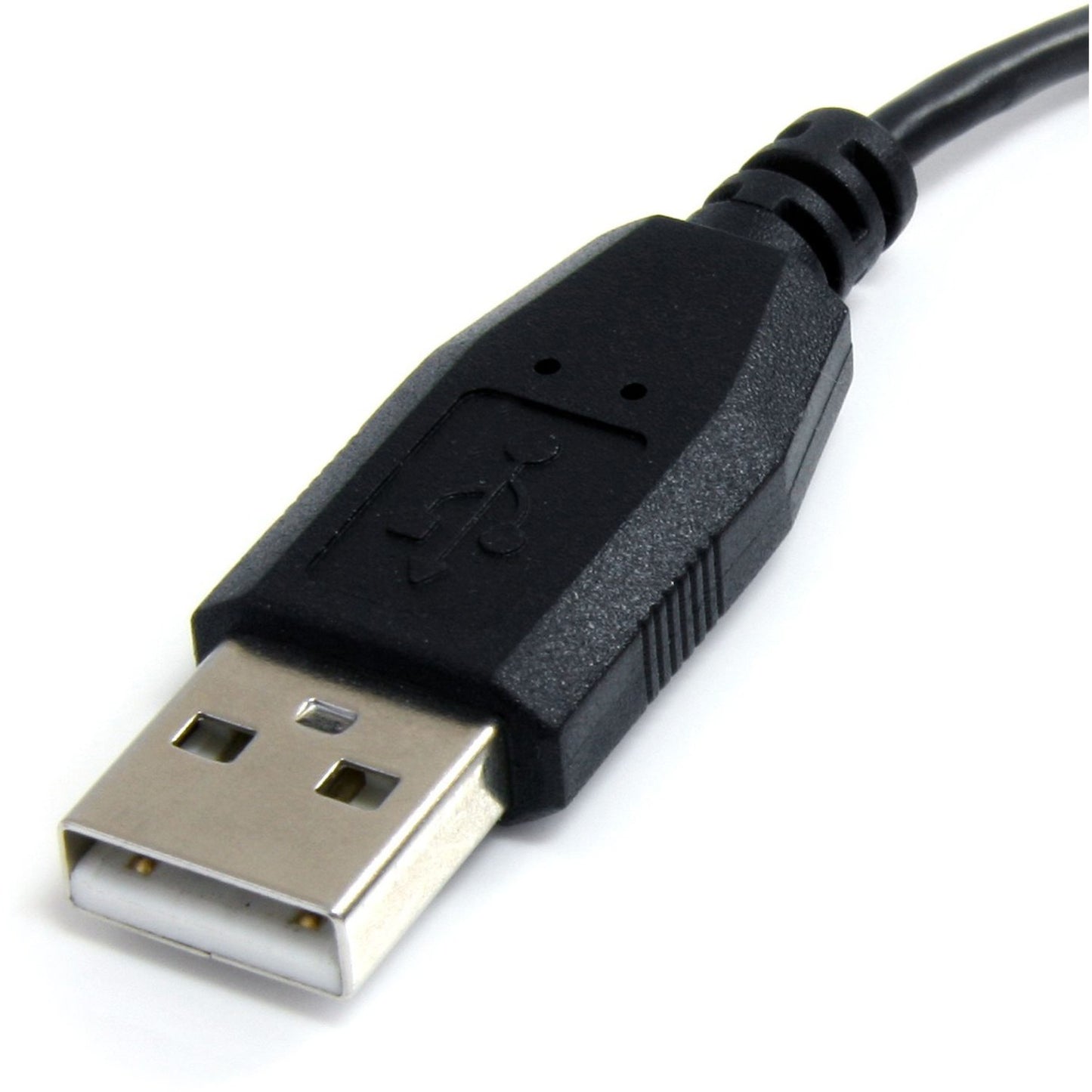 StarTech 3 Ft Usb To Left Angle Micro Usb Cable (UUSBHAUB3LA)