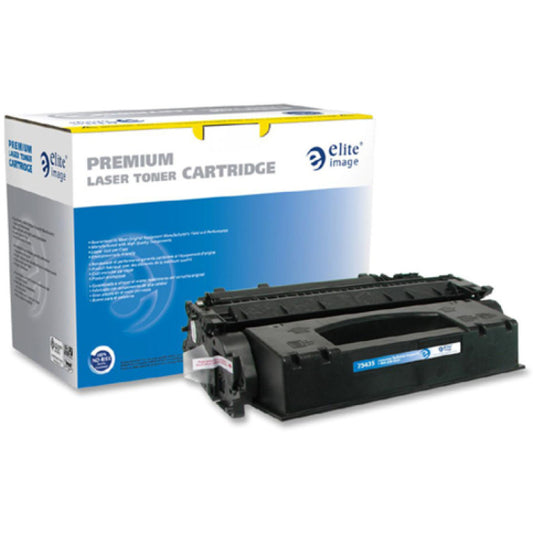 Elite Image Remanufactured Toner Cartridge - Alternative for HP 05X (CE505X) (75435)