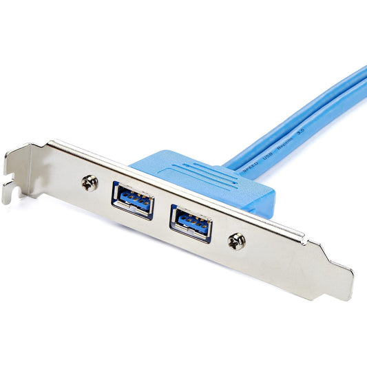 StarTech 2 Port Usb 3 A Female Slot Plate Adapter (USB3SPLATE)