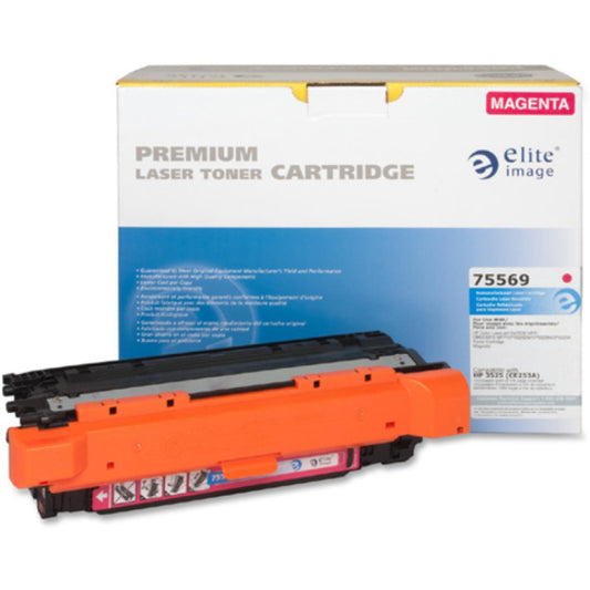 Elite Image Remanufactured Laser Toner Cartridge - Alternative for HP 504A (CE253A) - Magenta - 1 Each (75569)