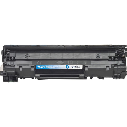 Elite Image Remanufactured Laser Toner Cartridge - Alternative for HP 78A (CE278A) - Black - 1 Each (75576)