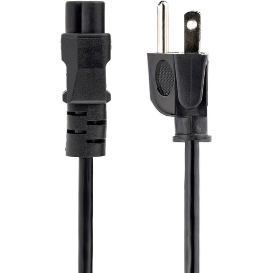 StarTech 10ft Laptop Power Cord, Nema1-15p To C5 (PXT101NB3S10)