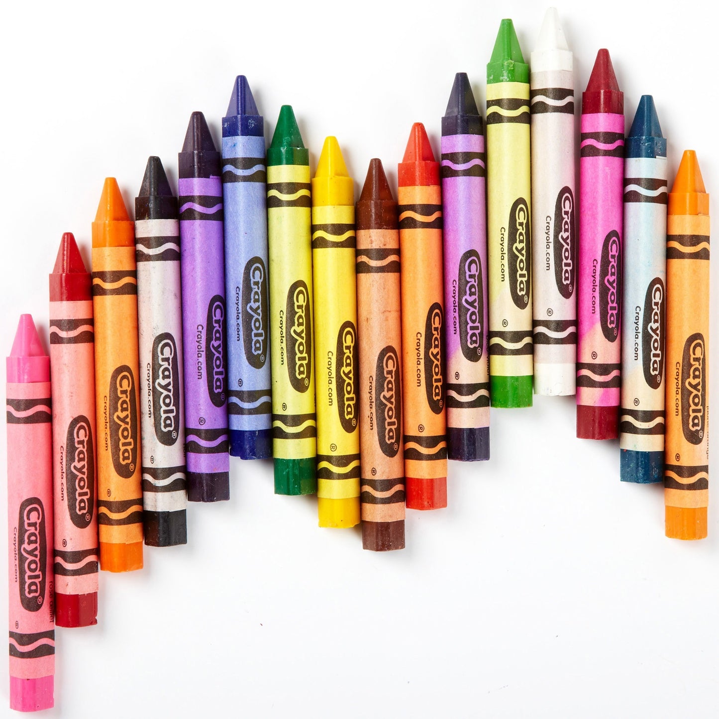 Crayola Triangular Anti-roll Crayons (528039)