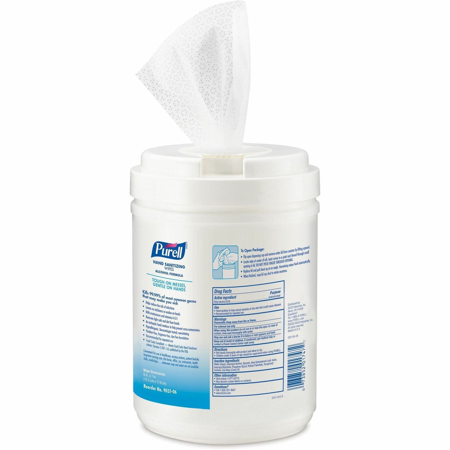 Alcohol Hand Sanitizing Wipes (903106)
