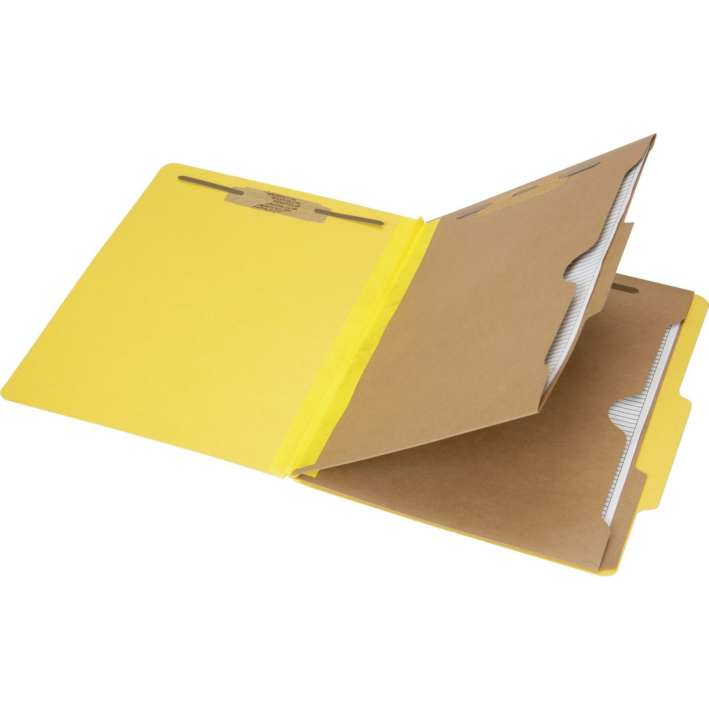 SKILCRAFT Pocket Style 6-part Letter Classification Folders (7530016006975)