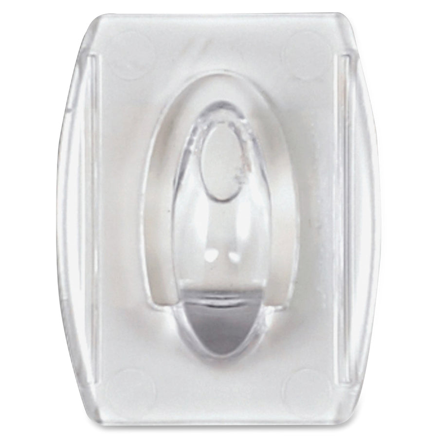 Command Mini Clear Hooks with Clear Strips (17006CLRVP)