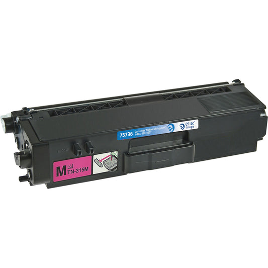 Elite Image Remanufactured High Yield Laser Toner Cartridge - Alternative for Brother TN315 - Magenta - 1 Each (75736)