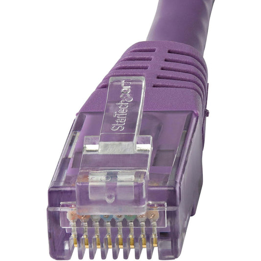 StarTech 20ft Cat6 Ethernet Cable Purple Cat6 Poe (C6PATCH20PL)