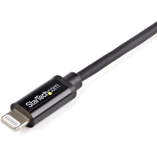 StarTech 1m Black 8-pin Lightning To Usb Cable (USBLT1MB)