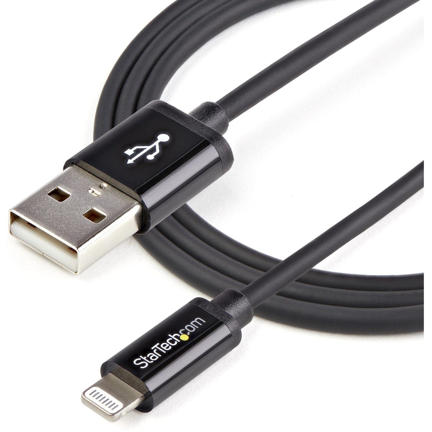 StarTech 1m Black 8-pin Lightning To Usb Cable (USBLT1MB)
