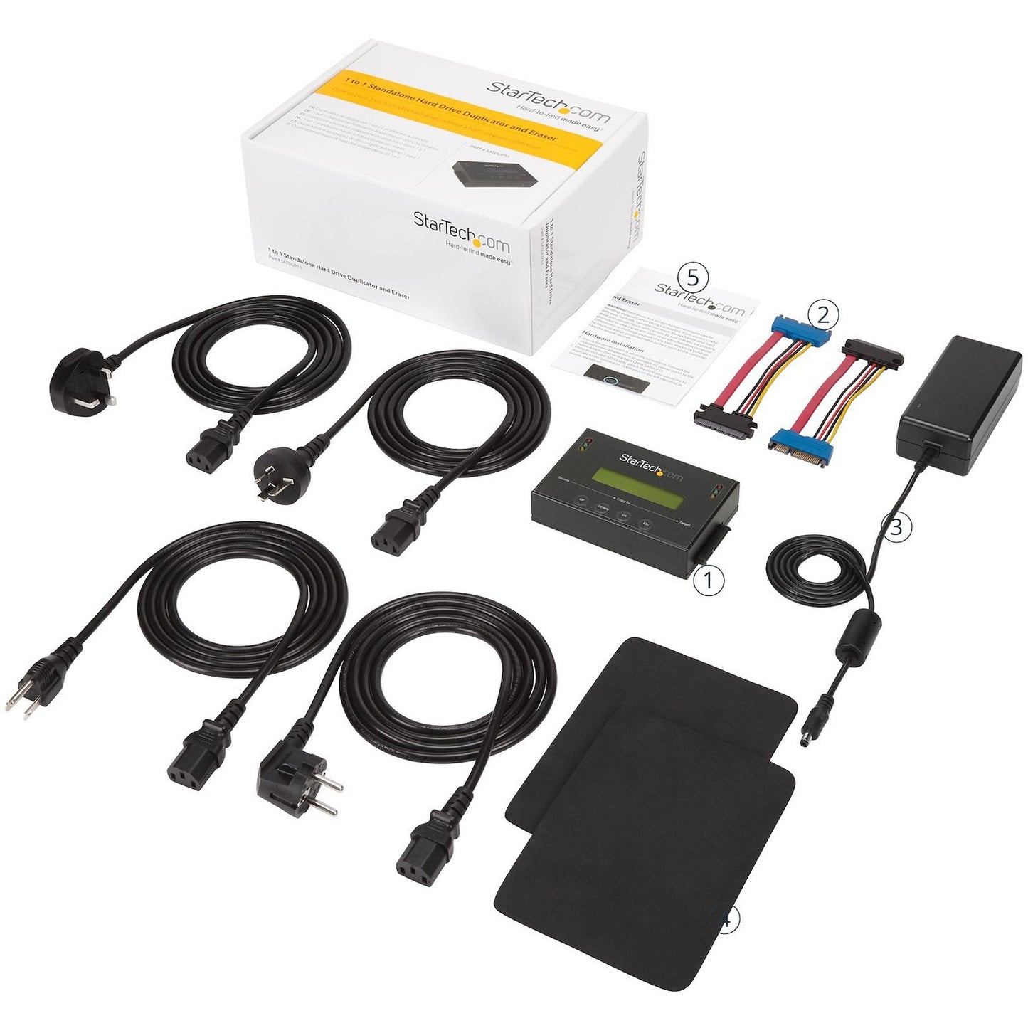 StarTech 2.5 / 3.5in Sata Hdd Duplicator & Eraser (SATDUP11)