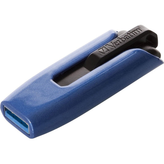 Verbatim 128GB Store 'n' Go V3 Max USB 3.0 Flash Drive - Blue (49808)