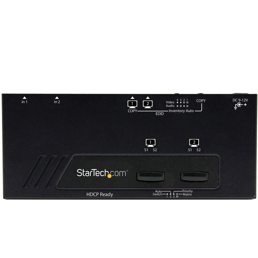 StarTech 2x2 Hdmi Matrix Auto Switcher 1080p (VS222HDQ)