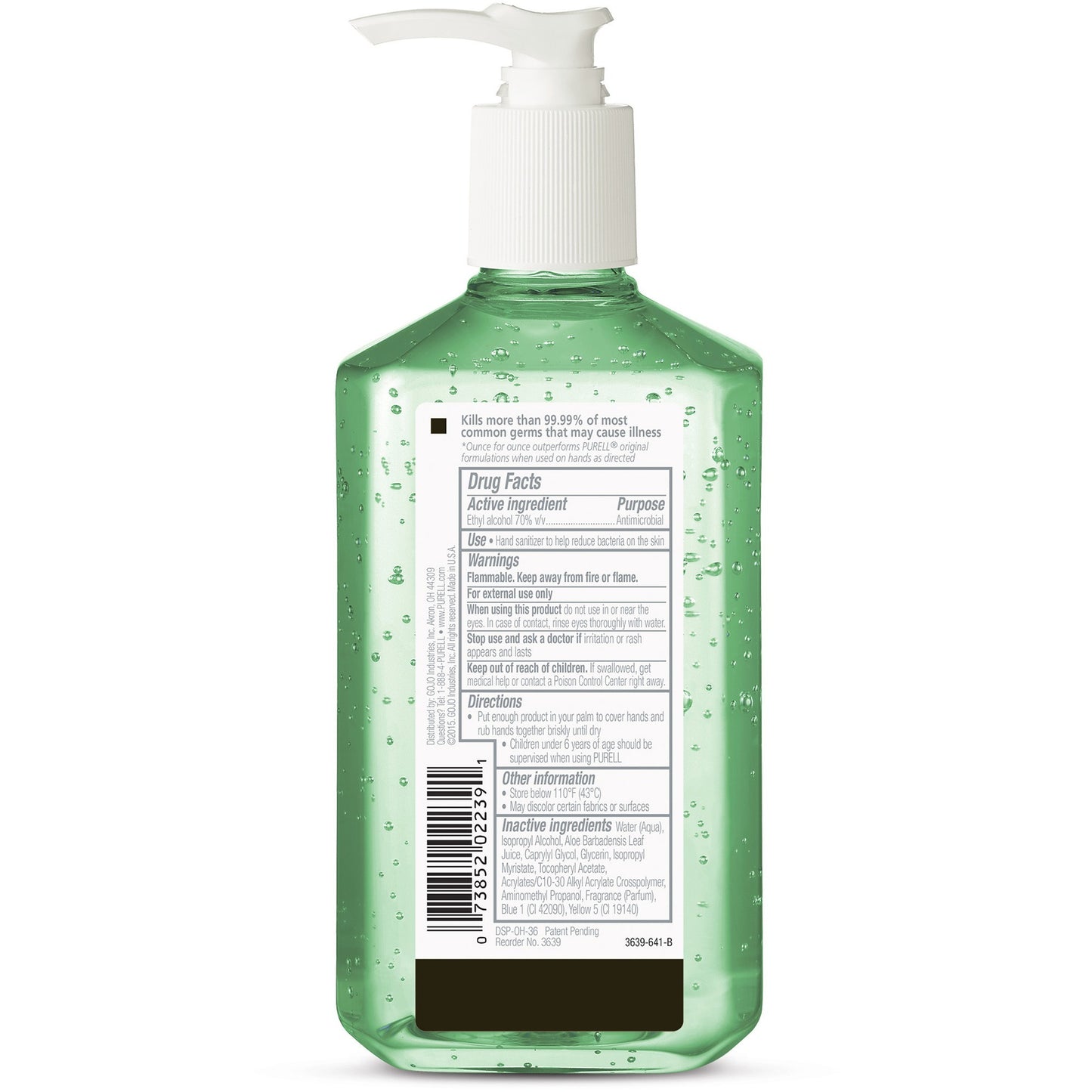 Hand Sanitizer Gel (363912CT)
