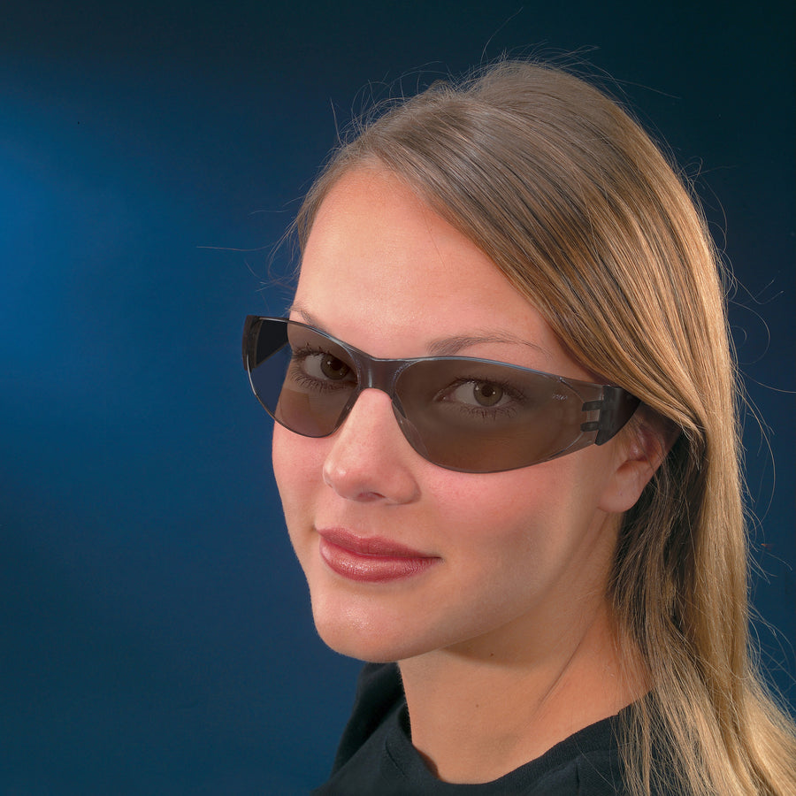 Crews Checklite Gray Lens Safety Glasses (CRWCL112)