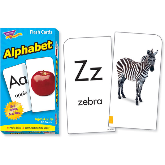 Trend Alphabet Flash Cards (53012)