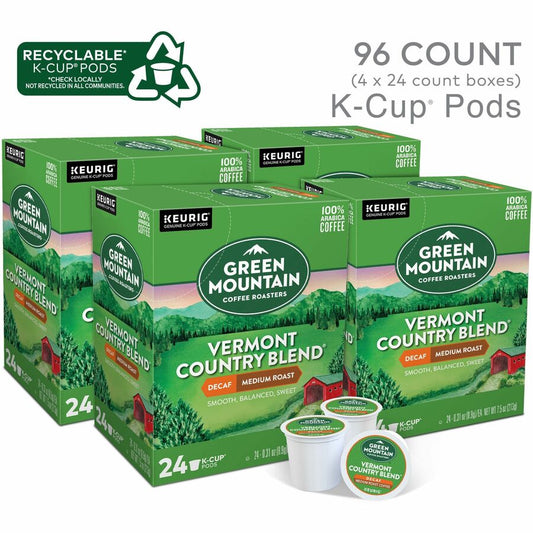 K-Cup Vermont Country Blend Decaf Coffee (7602CT)