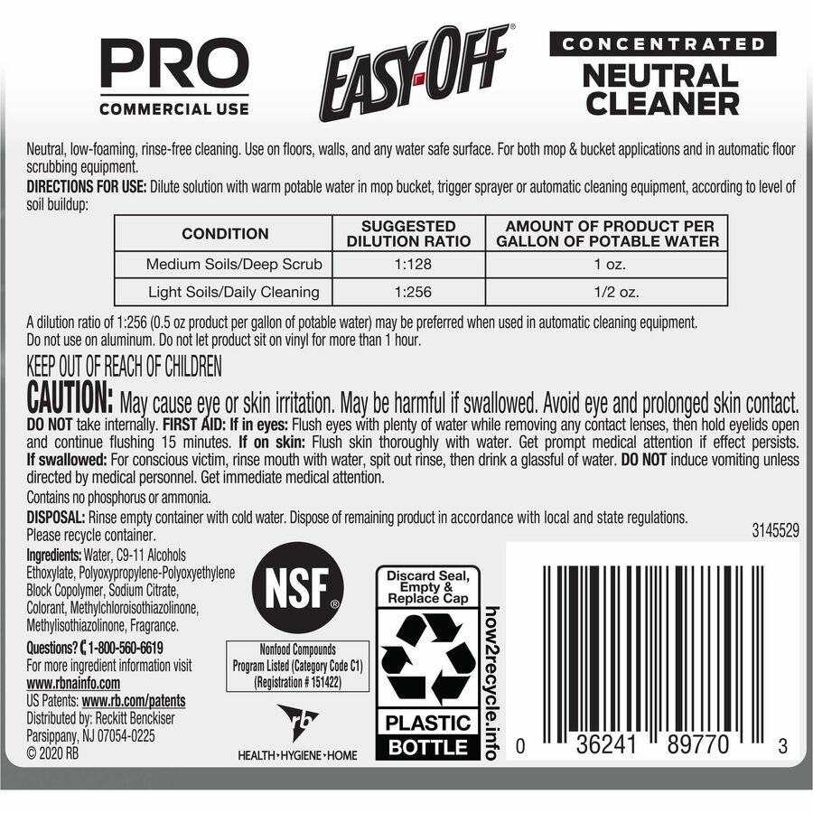 Professional Easy-Off Neutral Cleaner (89770)