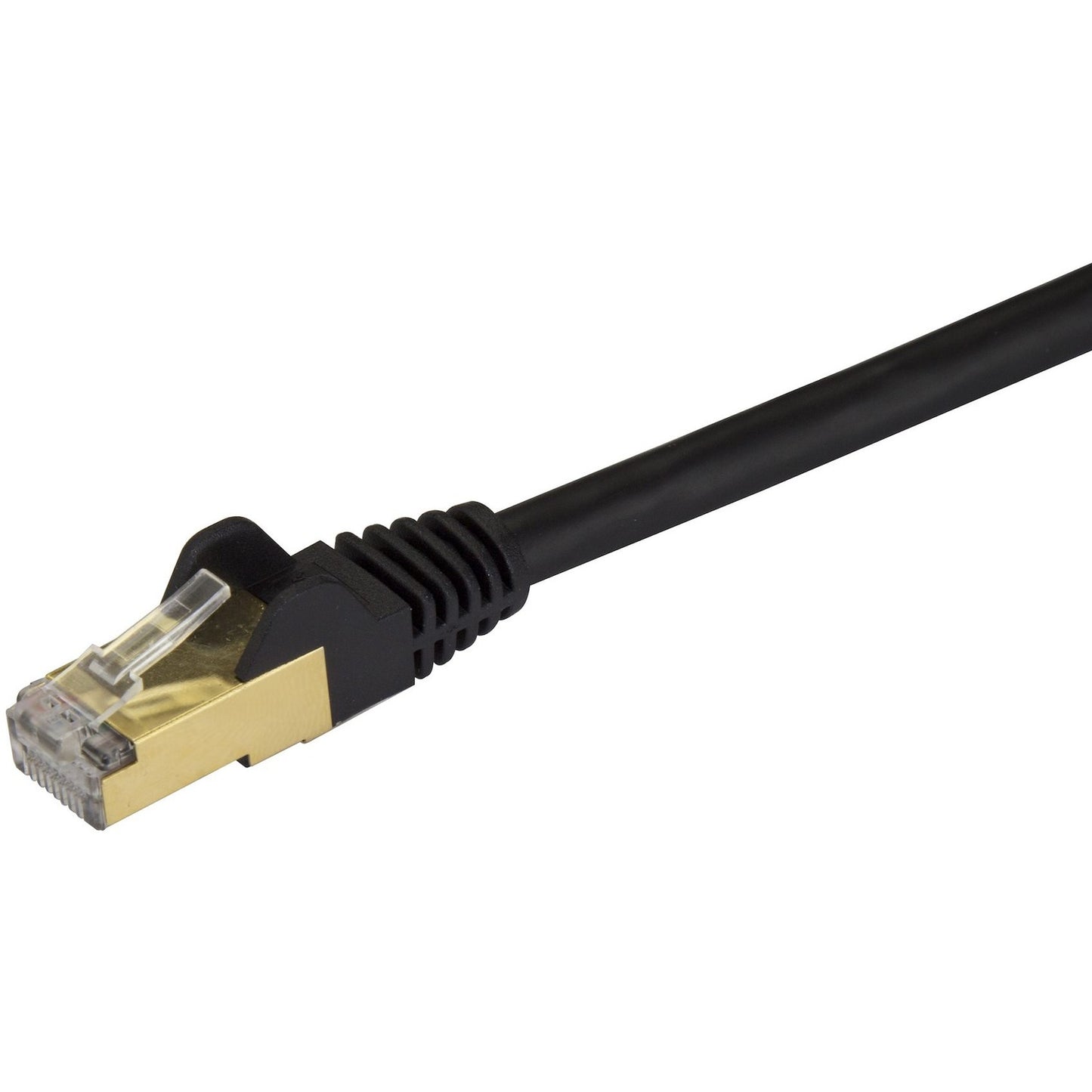 StarTech 10ft Cat6a Ethernet Cable - Stp Black (C6ASPAT10BK)
