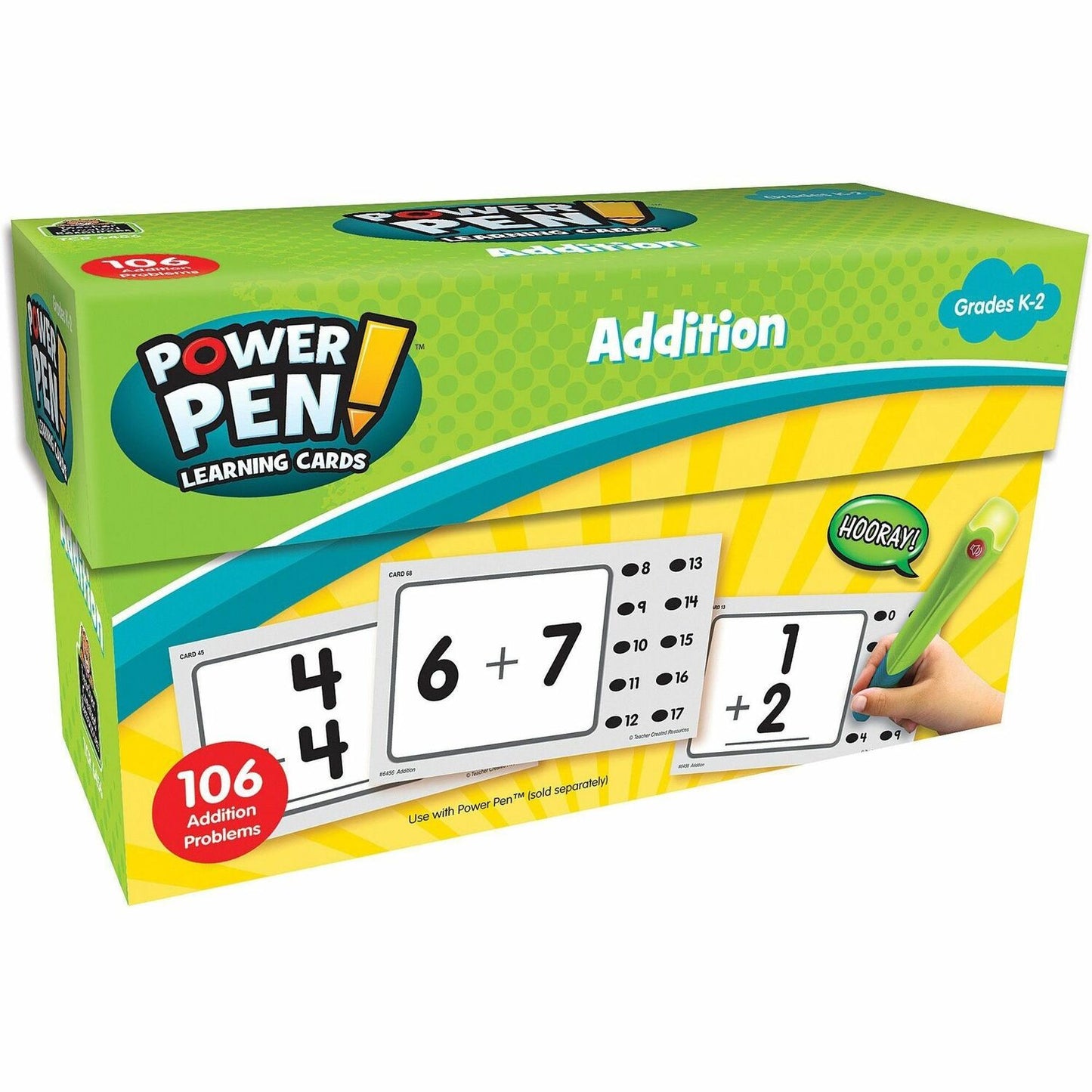 Teacher Created Resources Power Pen Addition Cards (6456)