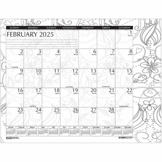 House of Doolittle Doodle Monthly Desk Pad (1876)