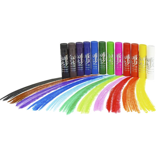 The Pencil Grip Kwik Stix 12-color Solid Tempera Paint (602)
