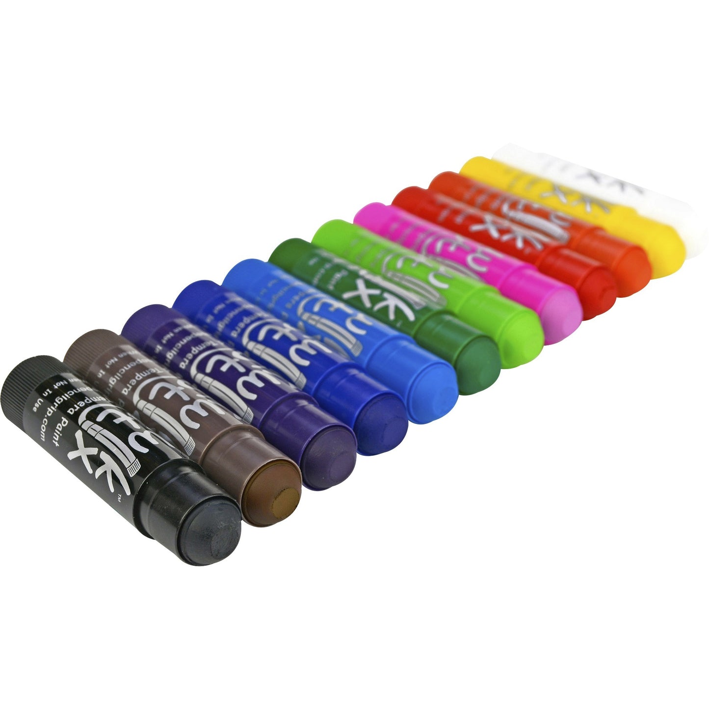 The Pencil Grip Kwik Stix 12-color Solid Tempera Paint (602)