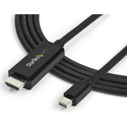 StarTech 10ft 3m Mini Displayport To Hdmi Cable (MDP2HDMM3MB)