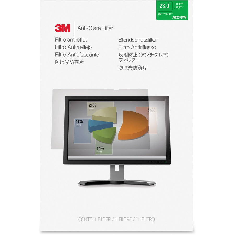Anti-Glare Filter for 23in Monitor, 16:9, AG230W9B