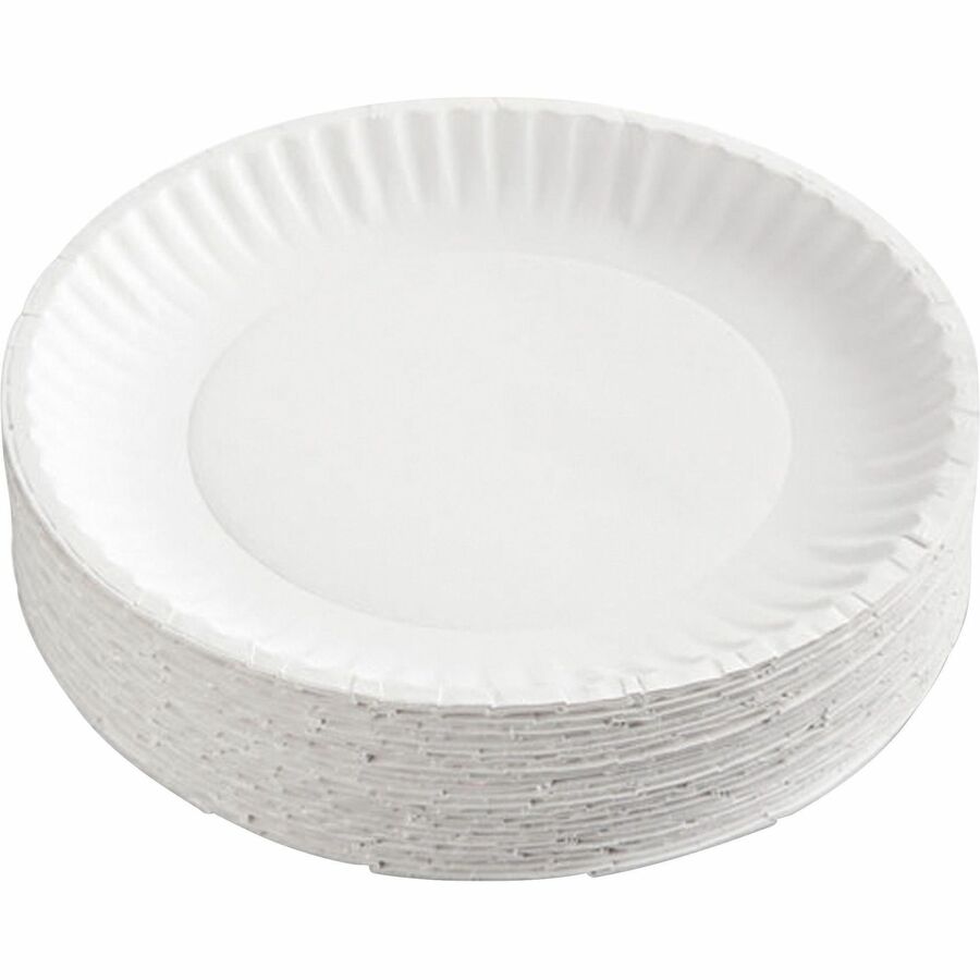 AJM 9" Dinnerware Paper Plates (CP9GOEWH)