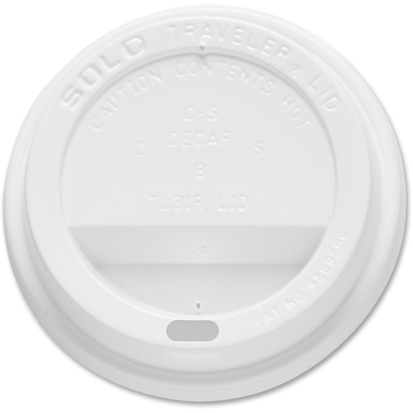 Solo Cup Hot Traveler Cup Lid (TL38R20007)