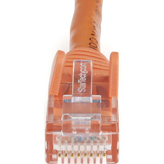 StarTech 1ft Cat6 Ethernet Cable Orange 100w Poe (N6PATCH1OR)
