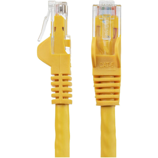 StarTech 2ft Cat6 Ethernet Cable Yellow 100w Poe (N6PATCH2YL)