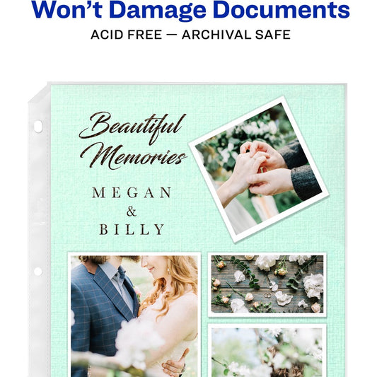 Secure Top Sheet Protectors (76000BD)